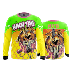 1034 MENS SPORT LONGSLEEVE BLIND-SQUIRRELS-2023-FLO INK + $5