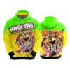 1034 UNISEX FLEECE HOODY BLIND-SQUIRRELS-2023-FLO INK + $5