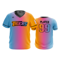 2573 MENS SPORT V NECK CENTRAL-OHIO-TIGERS-BLEND-1