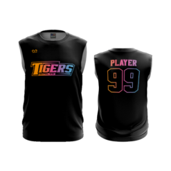 2573 MENS SPORT CREW NECK SLEEVELESS CENTRAL-OHIO-TIGERS-BLEND-2