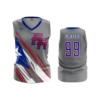 3699 WOMENS V NECK SLEEVELESS PUERTO-RICO-2023-1