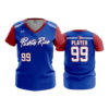 3699 WOMENS V NECK PUERTO-RICO-3