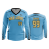 3700 WOMENS V NECK LONGSLEEVE MALLARDS-1