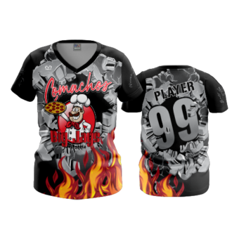2450 WOMENS V NECK BIG-JAYS-COMACHOS-2