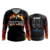 3694 WOMENS V NECK LONGSLEEVE HOT-MESS-1