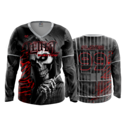 3695 WOMENS V NECK LONGSLEEVE LETHAL-INJECTION-1