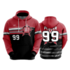 3693 UNISEX FLEECE HOODY DGD-FOODS-1