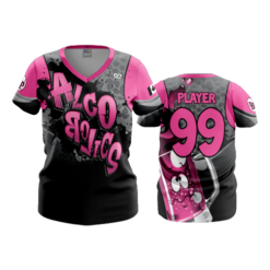 1988 WOMENS V NECK ALCOBOLICS-1