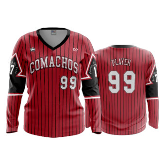 2450 WOMENS V NECK LONGSLEEVE COMACHOS-2