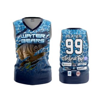 3142 WOMENS V NECK SLEEVELESS WATER-BEARS-2023-1