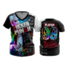 3698 WOMENS V NECK SUCKERPUNCH-1