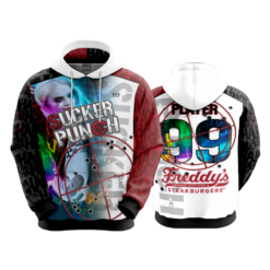 3698 UNISEX FLEECE HOODY SUCKERPUNCH-2