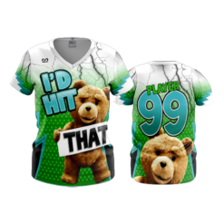 3697 WOMENS V NECK ID-HIT-THAT-2