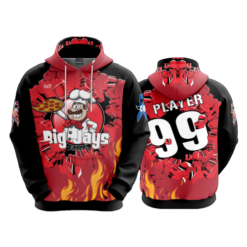 3687 UNISEX FLEECE HOODY BIG-JAYS-ONLY-1