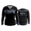 3379 WOMENS V NECK LONGSLEEVE GAMERS-1