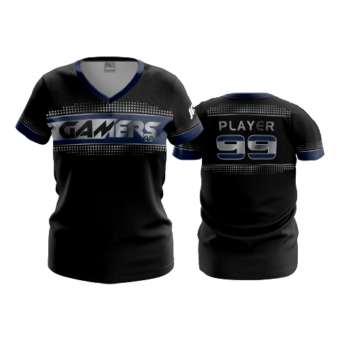 3379 WOMENS V NECK GAMERS-1