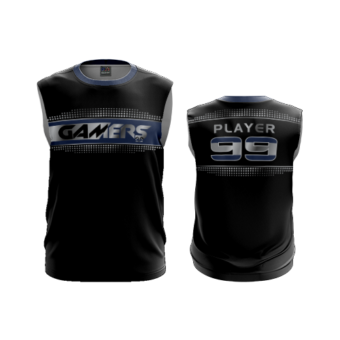 3379 MENS SPORT CREW NECK SLEEVELESS GAMERS-1