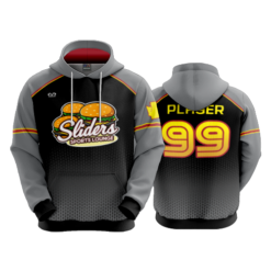 3704 UNISEX FLEECE HOODY SLIDERS-SPORTS-LOUNGE-1
