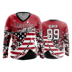 3709 WOMENS V NECK LONGSLEEVE ALEXANDER-ALL-STARS-1