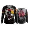 3706 WOMENS V NECK LONGSLEEVE EXECUTIONERS-1