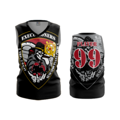3706 WOMENS V NECK SLEEVELESS EXECUTIONERS-1