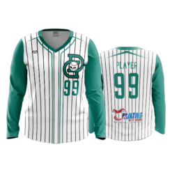 3708 WOMENS V NECK LONGSLEEVE DINGERS-AND-DIMES-2