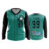 3708 WOMENS V NECK LONGSLEEVE DINGERS-AND-DIMES-3