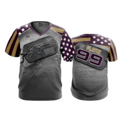 3638 MENS SPORT V NECK TRIPLE-CROWN-ROYALS-USA-1