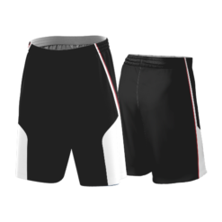3720 UNISEX HIGH RISE BASKETBALL SHORTS 1PLY ALEXANDER-SPARTANS