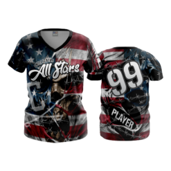3719 WOMENS V NECK CHILLICOTHE-ALL-STARS