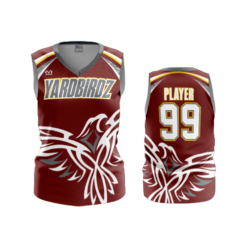 3711 WOMENS V NECK SLEEVELESS YARDBIRDZ-1