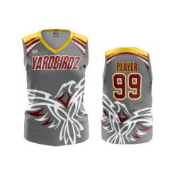 3711 WOMENS V NECK SLEEVELESS YARDBIRDZ-2