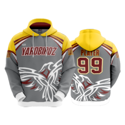 3711 UNISEX FLEECE HOODY YARDBIRDZ-2