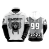 3705 UNISEX FLEECE HOODY SHORT-HORN-2