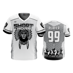 3705 MENS SPORT V NECK SHORT-HORN-2