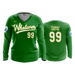 3676 WOMENS V NECK LONGSLEEVE WHATEVER-SOFTBALL-1