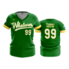 3676 WOMENS V NECK WHATEVER-SOFTBALL-1