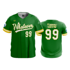 3676 MENS FULL BUTTON DOWN WHATEVER-SOFTBALL-1