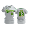 3676 WOMENS 2 BUTTON SCOOP NECK WHATEVER-SOFTBALL-2