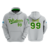3676 UNISEX FLEECE HOODY WHATEVER-SOFTBALL-2