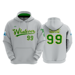 3676 UNISEX FLEECE HOODY WHATEVER-SOFTBALL-2