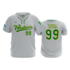 3676 MENS 2 BUTTON SCOOP NECK WHATEVER-SOFTBALL-2
