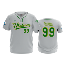 3676 MENS 2 BUTTON SCOOP NECK WHATEVER-SOFTBALL-2