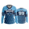 3714 WOMENS V NECK LONGSLEEVE MOUNTAIN-STATE-MAVERICKS-1