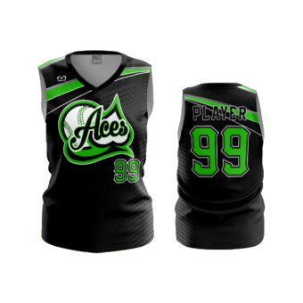 3721 WOMENS V NECK SLEEVELESS ELKO-ACES-1