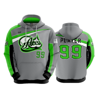 3721 UNISEX FLEECE HOODY ELKO-ACES-3
