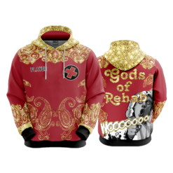 1303 UNISEX FLEECE HOODY GODS-OF-REHAB-1
