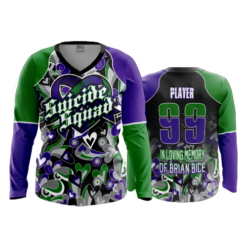 1648 WOMENS V NECK LONGSLEEVE SUICIDE-SQUAD-2023-1