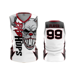 1111 WOMENS V NECK SLEEVELESS BAD-HOPS-2