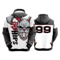 1111 UNISEX FLEECE HOODY BAD-HOPS-2